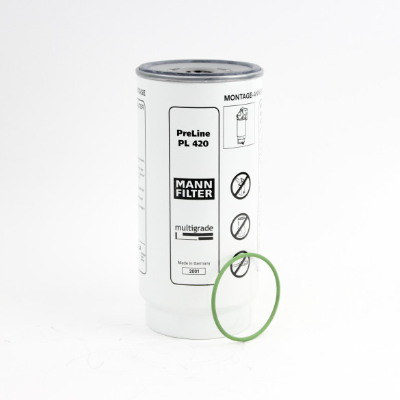 Holm F10-0172-HOL Heavy duty Spin On Fuel Filter with O-Ring