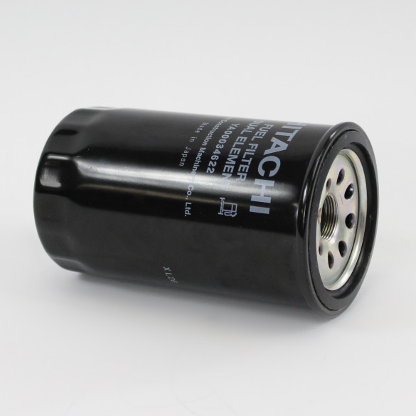 Genuine Hitachi YA00034622 Spin On Fuel Filter for heavy plant machinery from Holm (F10-0283-HIT)