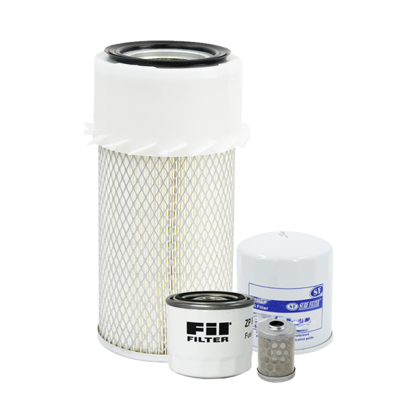 Holm 500Hr Filter Kit to suit Hanix H75B/C Excavators with Isuzu engine (K80-1242-HOL)