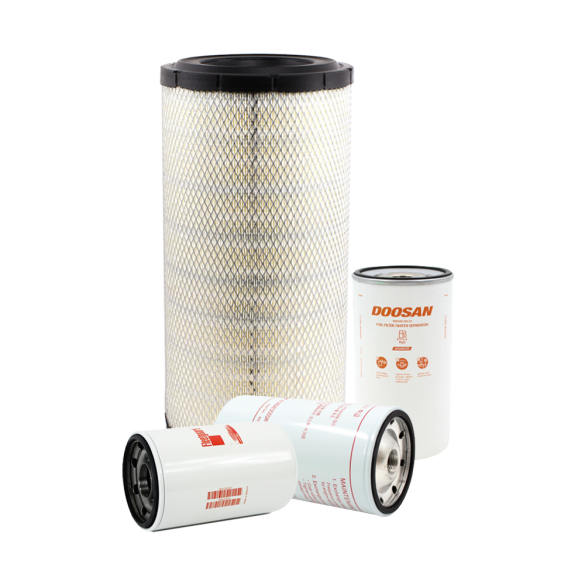 Holm air filter, fuel filters and oil filter to suit Doosan DX210NLC-7 Excavators (K80-1414-HOL)
