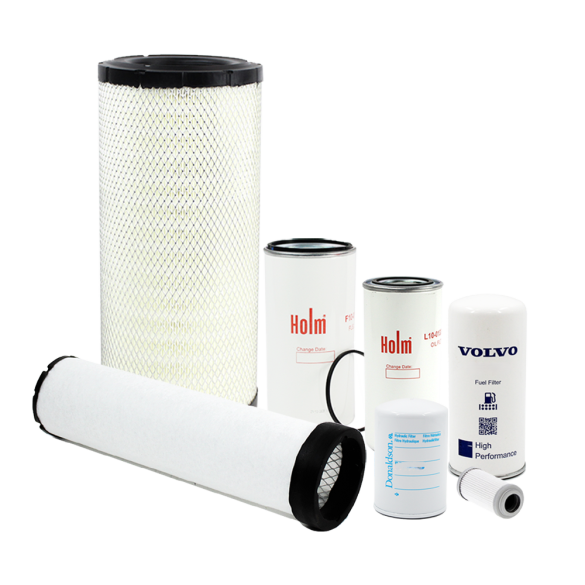 Holm air filters, fuel filters, hydraulic filters and oil filter to suit Volvo EWR150E Excavators from 2020 onwards (K80-1499-HOL)