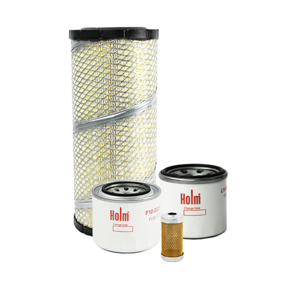 Holm air filter, fuel filters and oil filter to suit Komatsu PW75 Excavators (K80-1704-HOL)