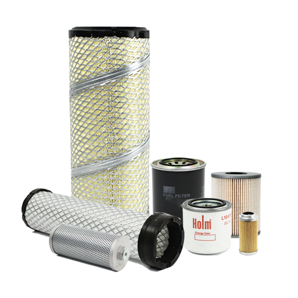 Holm air, fuel, hydraulic and oil filters to suit Kubota U56-5 Excavators (K80-1817-HOL)